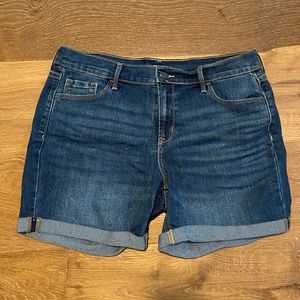 Denim Medium Wash Shorts by Old Navy